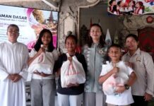 Tanamkan Moderasi Beragama Sejak Dini, Ketua GOW Badung Hadiri Peringatan BKSN 2026