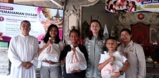 Tanamkan Moderasi Beragama Sejak Dini, Ketua GOW Badung Hadiri Peringatan BKSN 2026
