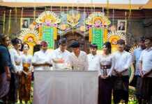 Hadiri HUT Ke-25 STT Yowana Dharma Kertha, Bupati Adi Arnawa Ajak Sekaa Teruna Jaga Adat, Seni dan Budaya