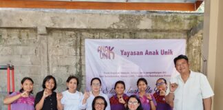 Winie Kaori Bantu Yayasan Anak Unik Bali Dorong Semangat Anak Berkebutuhan Khusus di Gianyar