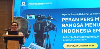 Kawal Indonesia Emas 2045, Lemhannas RI Ajak Insan Pers Bangun Jurnalisme Kebangsaan