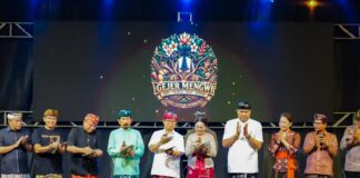 Kolaborasikan Seni Baleganjur dan UKRAF, Bupati Adi Arnawa Buka Lomba Baleganjur Gejer Mengwi