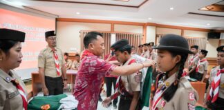 Wakili Badung, 16 Pramuka SMPN 4 Kuta Utara Siap Berlaga di LT IV Bali 2026