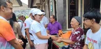 YKI Badung Salurkan PMT kepada 20 Penderita Kanker di Abiansemal