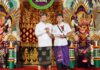 Hadiri HUT Ke-48 ST. Catur Asrama Kekeran, Wabup Bagus Alit Sucipta Ajak Generasi Muda Perangi Narkoba