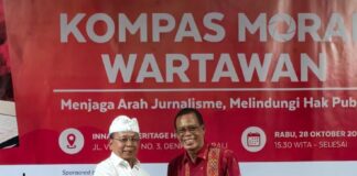 Emanuel Dewata Oja Luncurkan Buku “Kompas Moral Wartawan”, Ikhtiar Menjaga Arah Jurnalisme dan Melindungi Hak Publik